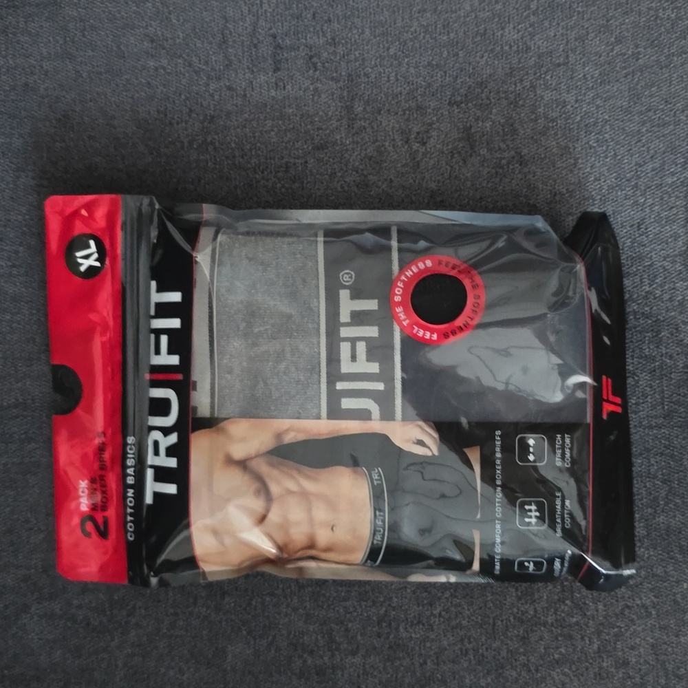 TRULFIT MEN'S BOXER BRIEFS